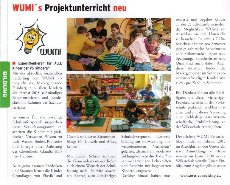 Gemeinde Himberg Herbst 2018